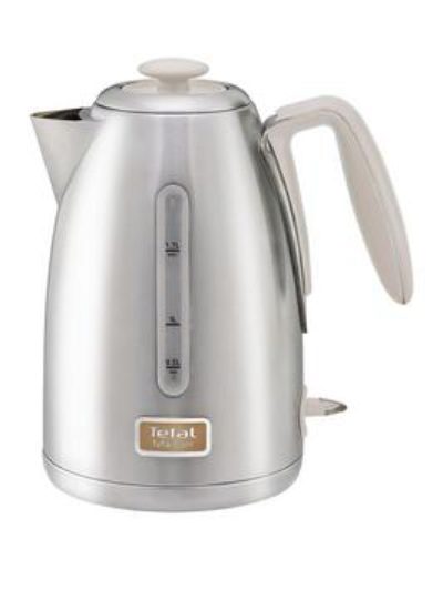 Tefal Ki260Auk Maison Kettle Metal/Oatmeal Grey Tefal Ki260Auk Maison Kettle Metal/Oatmeal Grey